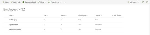Create A PowerApps For SharePoint List